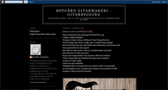 Desktop Screenshot of gitarbygging.blogspot.com