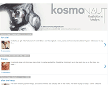 Tablet Screenshot of kthecosmonaut.blogspot.com