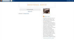 Desktop Screenshot of meritxellroige.blogspot.com