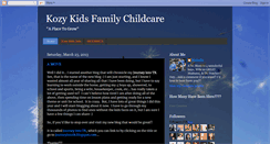 Desktop Screenshot of kozykidslc.blogspot.com