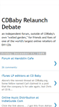 Mobile Screenshot of cdbabyrelaunchdebate.blogspot.com