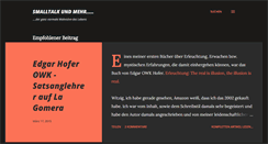 Desktop Screenshot of erleuchtungundmehr.blogspot.com