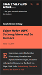 Mobile Screenshot of erleuchtungundmehr.blogspot.com