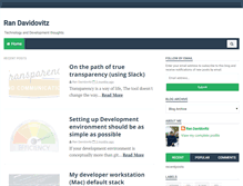 Tablet Screenshot of davidovitz.blogspot.com