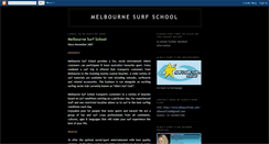 Desktop Screenshot of melbournesurfschool.blogspot.com