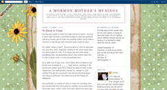 Desktop Screenshot of amormonmothersmusings.blogspot.com