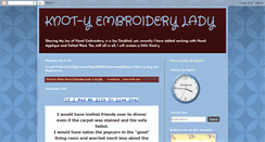 Desktop Screenshot of knot-yembroiderylady.blogspot.com