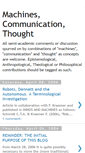 Mobile Screenshot of machines-communication-thought.blogspot.com