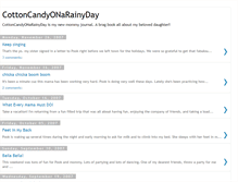 Tablet Screenshot of cottoncandyonarainyday.blogspot.com