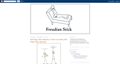 Desktop Screenshot of freudianstick.blogspot.com