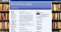 Desktop Screenshot of kenglangley.blogspot.com