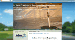 Desktop Screenshot of indianacrawlspacerepair.blogspot.com