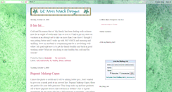 Desktop Screenshot of lilmissmack.blogspot.com