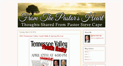 Desktop Screenshot of pastorstevecape.blogspot.com