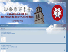 Tablet Screenshot of consejohermandadeslora.blogspot.com