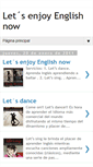 Mobile Screenshot of letsenjoyenglishnow.blogspot.com