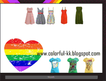 Tablet Screenshot of colorful-kk.blogspot.com