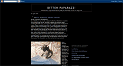 Desktop Screenshot of kittenpaparazzi.blogspot.com