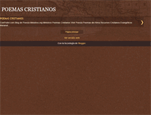 Tablet Screenshot of poemascristianosk.blogspot.com