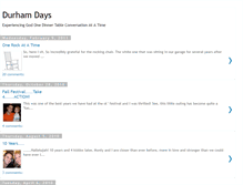 Tablet Screenshot of durhamslife.blogspot.com