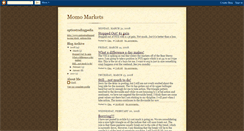 Desktop Screenshot of momomarkets.blogspot.com