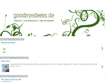 Tablet Screenshot of goodeyedeers01.blogspot.com