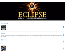 Tablet Screenshot of produccioneseclipse.blogspot.com