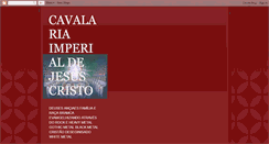 Desktop Screenshot of cavalariaimperialdecristo.blogspot.com