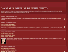 Tablet Screenshot of cavalariaimperialdecristo.blogspot.com