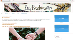 Desktop Screenshot of etsy-beadweavers.blogspot.com