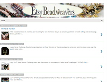 Tablet Screenshot of etsy-beadweavers.blogspot.com