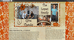 Desktop Screenshot of lopez-kids.blogspot.com