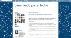 Desktop Screenshot of caminandoporeltecho.blogspot.com