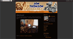 Desktop Screenshot of jonthomsonstudios.blogspot.com