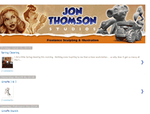 Tablet Screenshot of jonthomsonstudios.blogspot.com