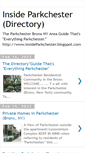 Mobile Screenshot of insideparkchester.blogspot.com