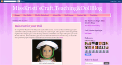 Desktop Screenshot of misskristiscraftteachingdollblog.blogspot.com