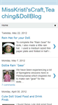 Mobile Screenshot of misskristiscraftteachingdollblog.blogspot.com