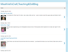 Tablet Screenshot of misskristiscraftteachingdollblog.blogspot.com