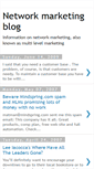 Mobile Screenshot of free-network-marketing.blogspot.com
