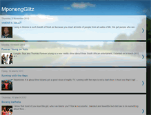 Tablet Screenshot of mponengglitz.blogspot.com