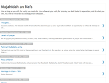 Tablet Screenshot of mujahidah-an-nafs.blogspot.com