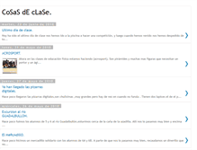 Tablet Screenshot of cosasdeclase09-10.blogspot.com