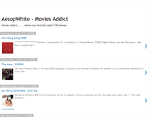 Tablet Screenshot of aesopwhite-moviesaddict.blogspot.com