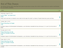 Tablet Screenshot of notofthisdunya.blogspot.com