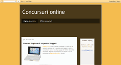 Desktop Screenshot of concursonline.blogspot.com