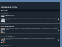 Tablet Screenshot of concursonline.blogspot.com