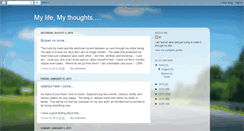 Desktop Screenshot of justmythoughts917.blogspot.com