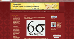 Desktop Screenshot of inspecciondealimentos.blogspot.com