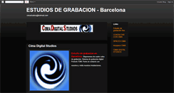 Desktop Screenshot of estudiograbacioncima.blogspot.com